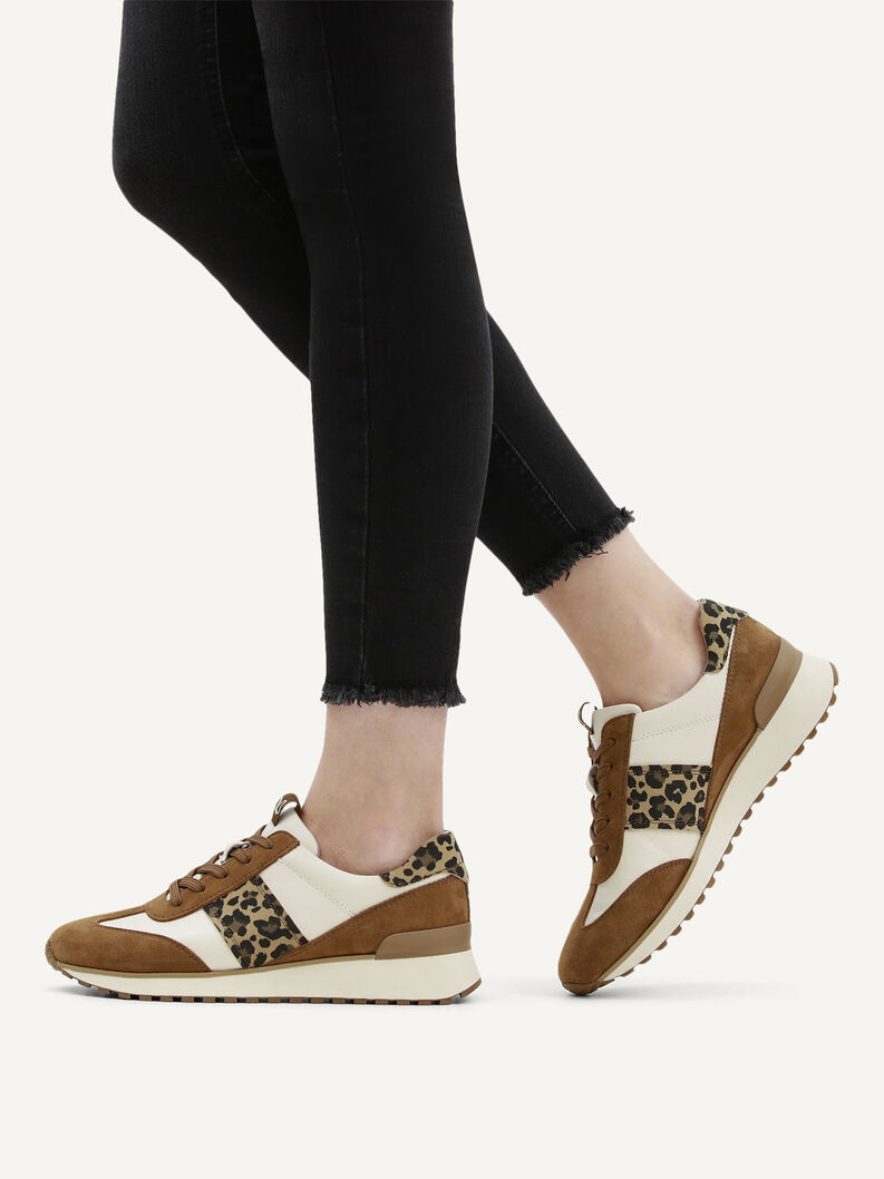 Sneaker, BROWN/OFFWHITE, hi-res