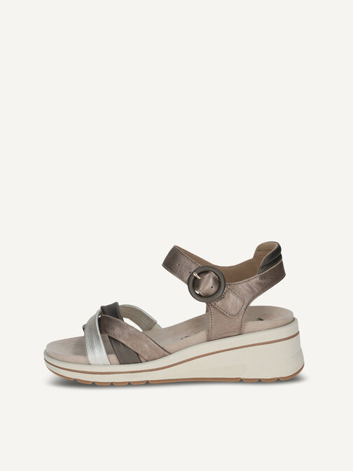 Sandalette, TAUPE MET.COMB, hi-res