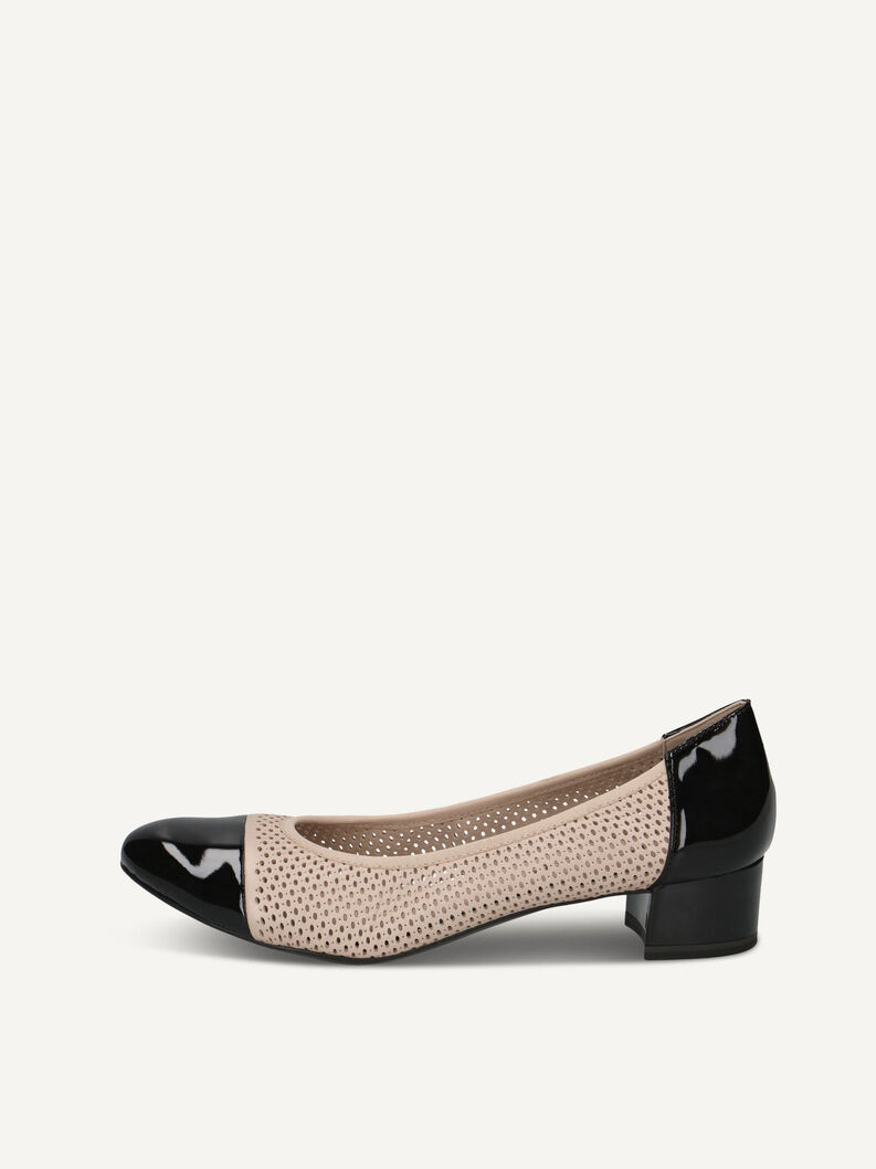 Pumps, BEIGE/BLACK, hi-res