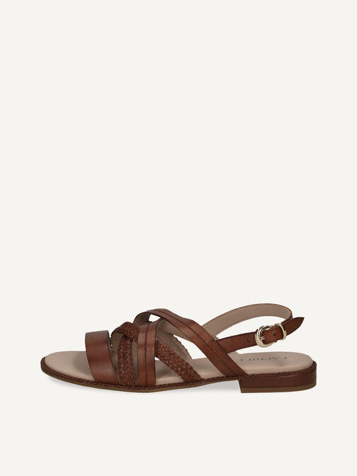 Sandale, COGNAC NAPPA, hi-res