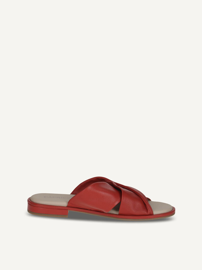 Pantolette, RED NAPPA, hi-res