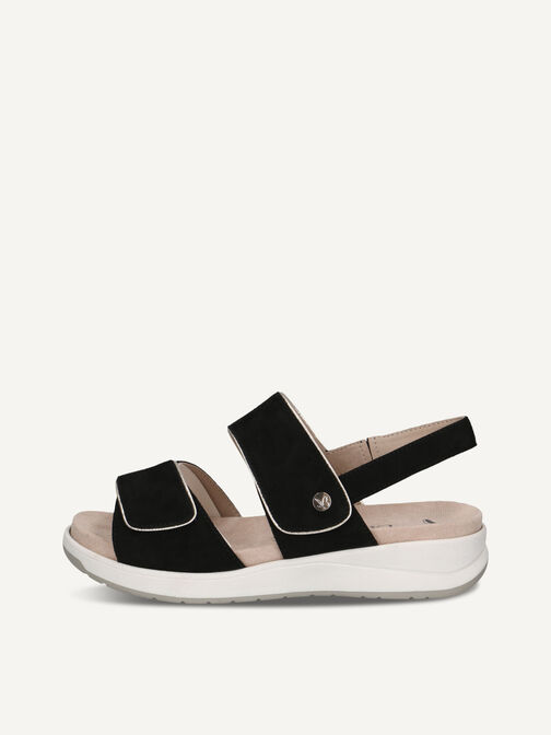 Sandale à talon, BLACK SUEDE, hi-res