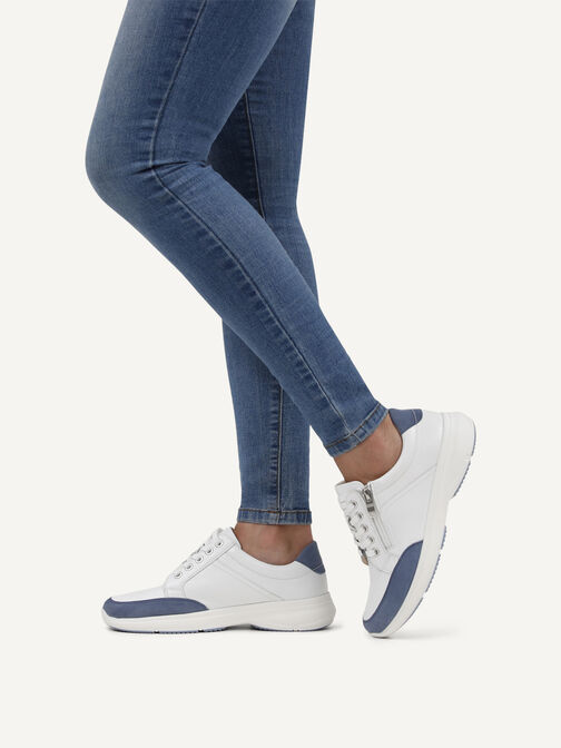 Sneaker, WHITE/LT.BLUE, hi-res