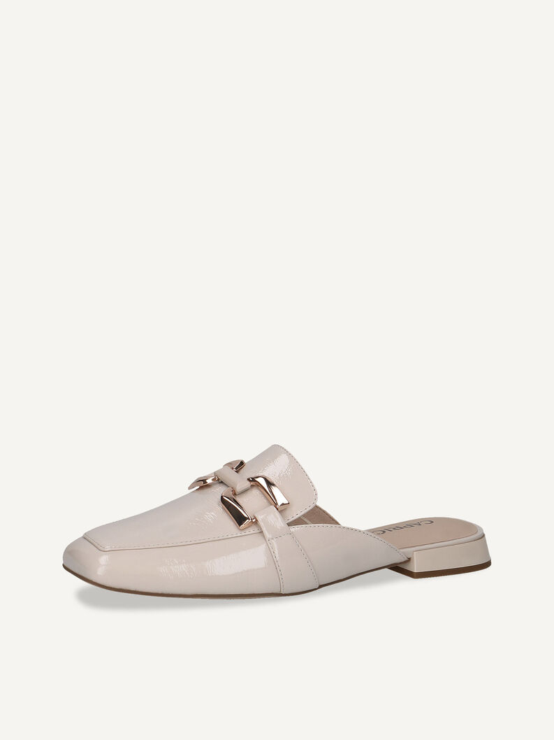 Ledersandalette - weiß, SNOW NAPLAK, hi-res