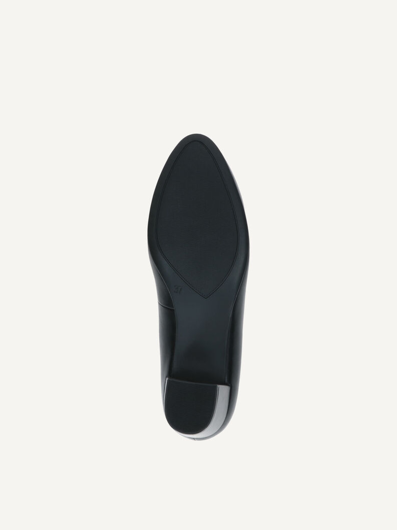 Decollet&eacute;, BLACK NAPPA, hi-res