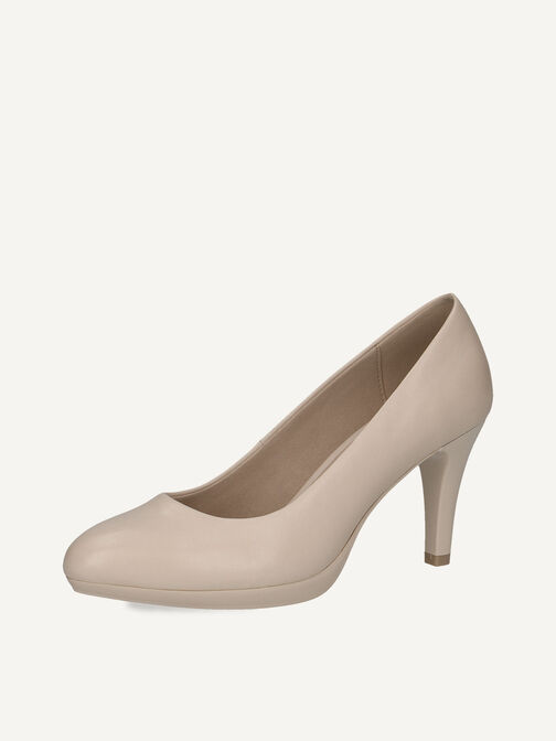 Lederpumps - weiß, OFFWHITE NAPPA, hi-res