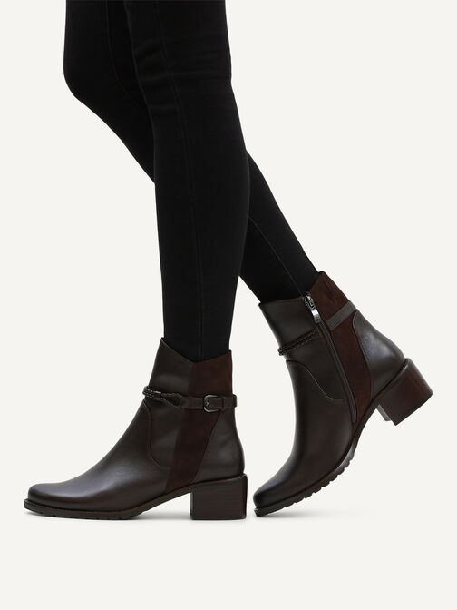 Stiefelette, DK BROWN COMB, hi-res