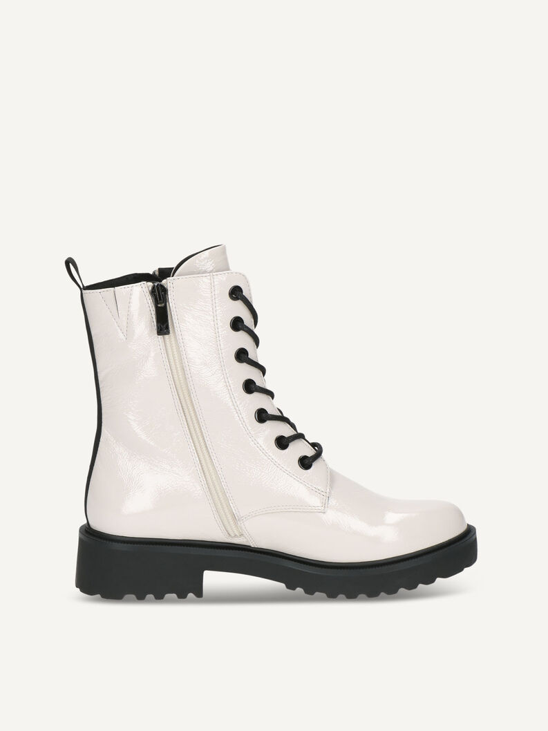 Stiefelette, WHITE NAPLAK, hi-res