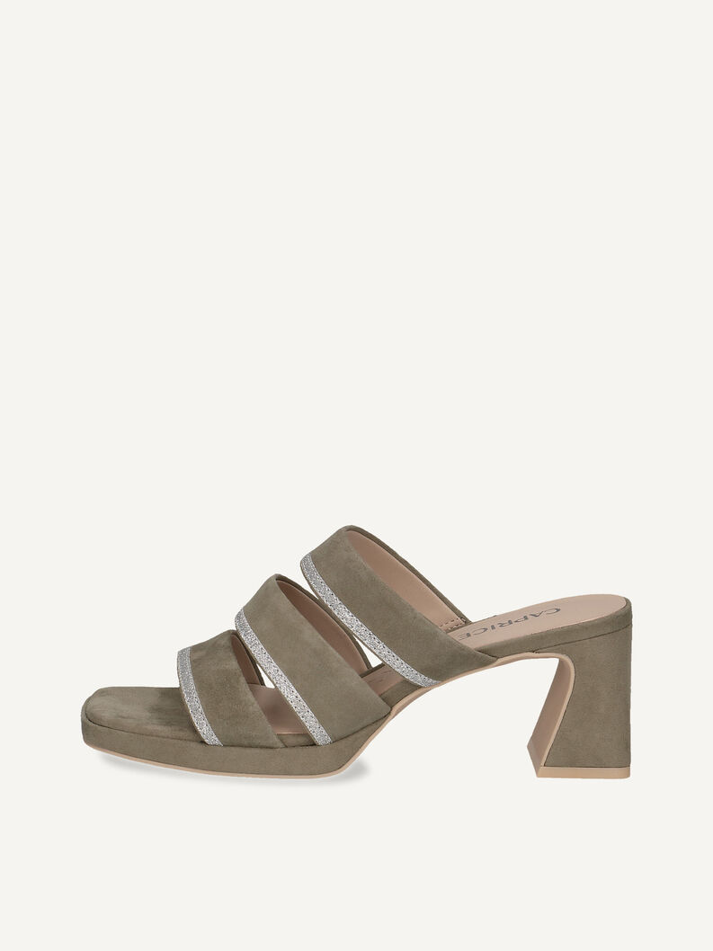 Mule, OLIVE SUEDE, hi-res