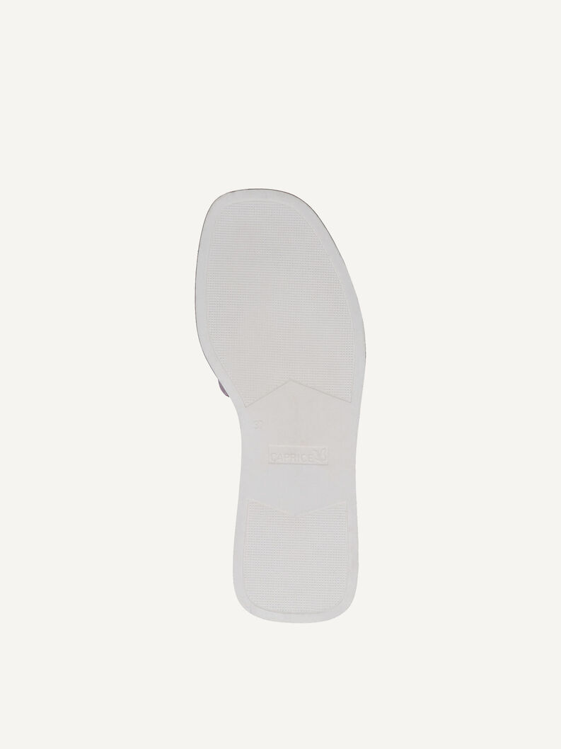 Lederpantolette - lila, LAVENDER SOFT, hi-res