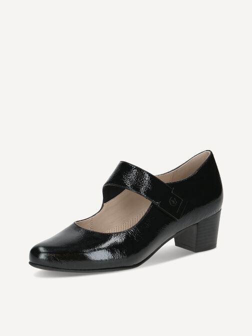 Pumps, BLACK NAPLAK, hi-res
