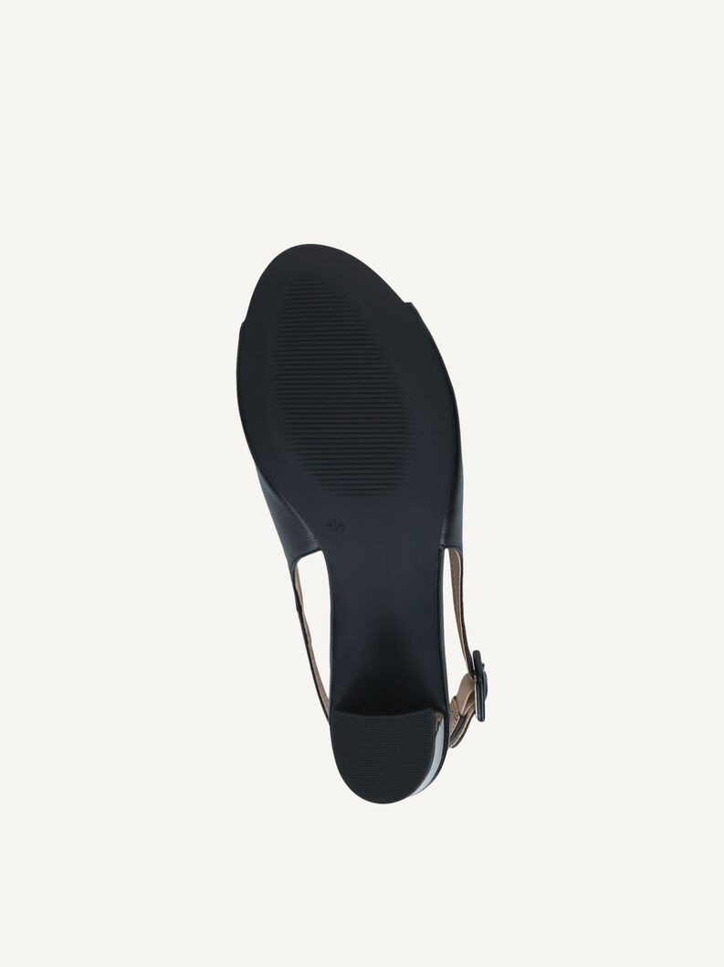 Sandalette, BLACK NAPPA, hi-res