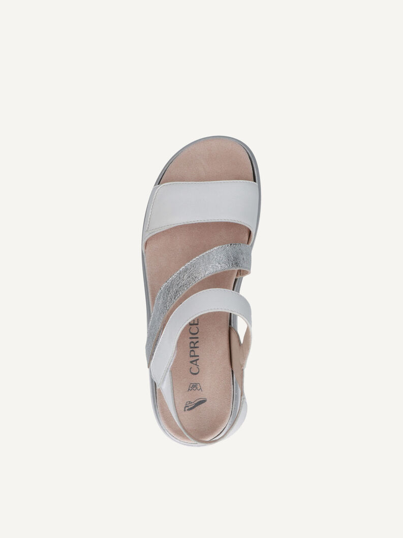 Sandale, WHITE/SILVER, hi-res