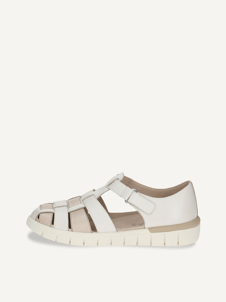 Lederslipper - beige, OFFWHITE/BEIGE, hi-res