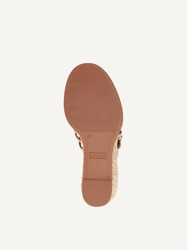 Pantolette - beige, BAST, hi-res