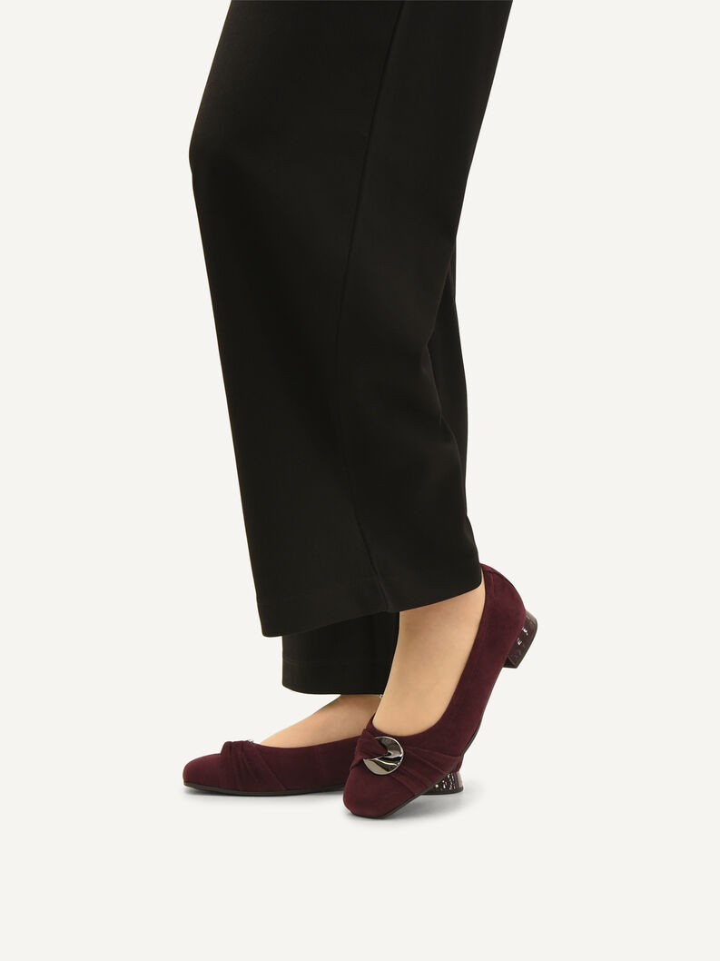 Ballerina, BORDEAUX SUEDE, hi-res