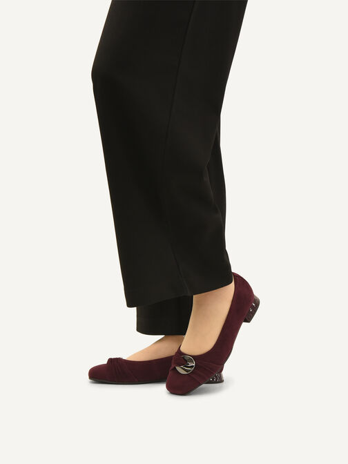 Ballerina, BORDEAUX SUEDE, hi-res