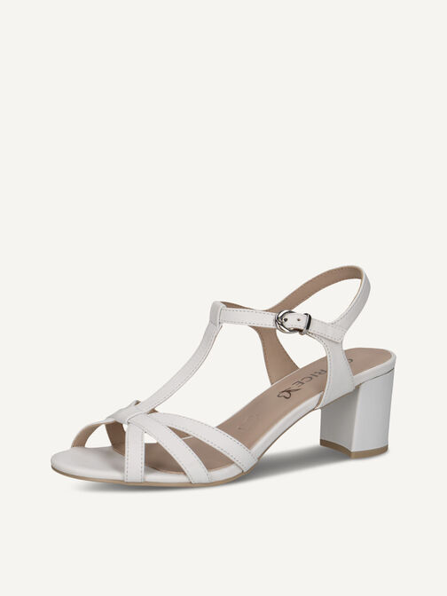 Sandalette, WHITE NAPPA, hi-res