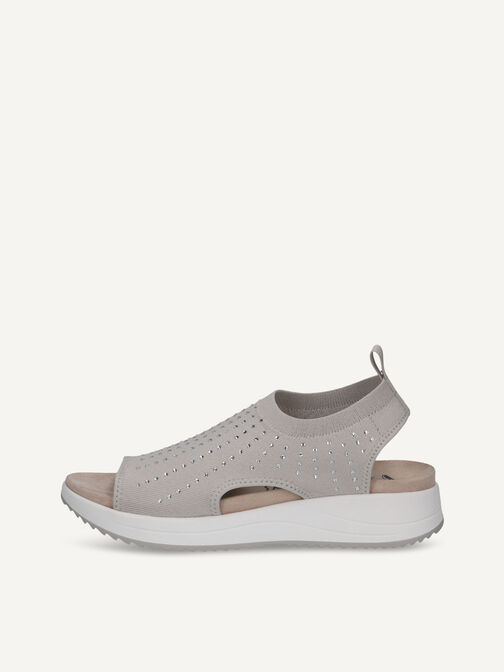 Sandale, LT GREY KNIT, hi-res