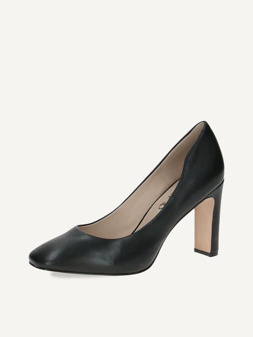 Lederpumps - schwarz, BLACK NAPPA, hi-res