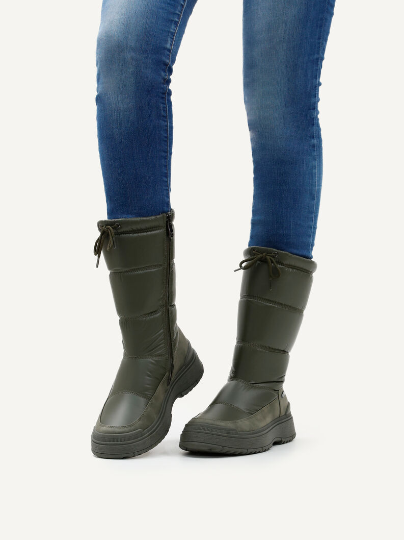 Stiefelette - khaki Warmfutter, KHAKI COMB, hi-res