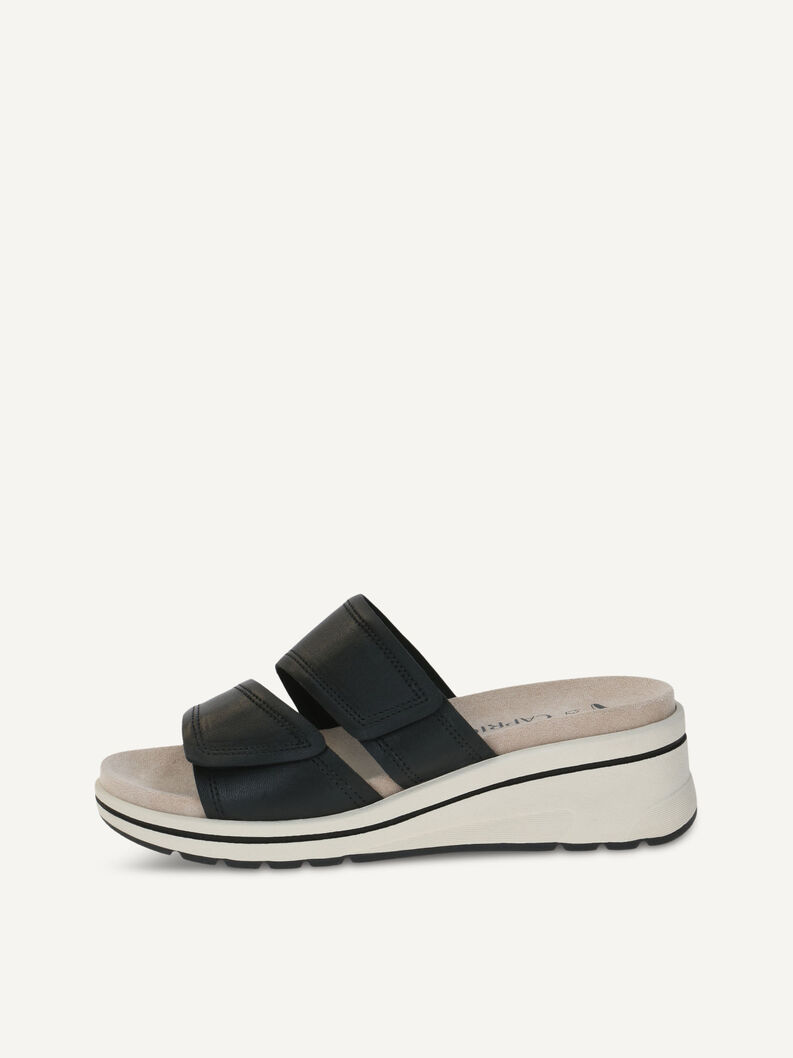 Pantolette, BLACK NAPPA, hi-res