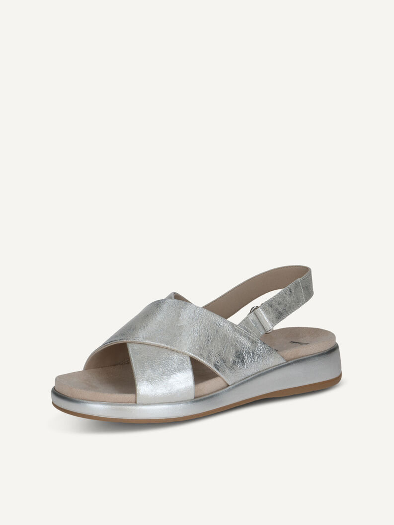 Sandale, SILVER PATENT, hi-res