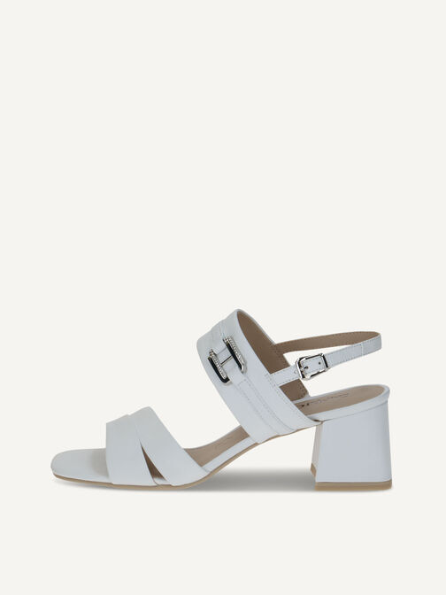 Sandalette, WHITE NAPPA, hi-res
