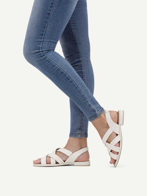 Sandale, OFFWHITE NAPPA, hi-res
