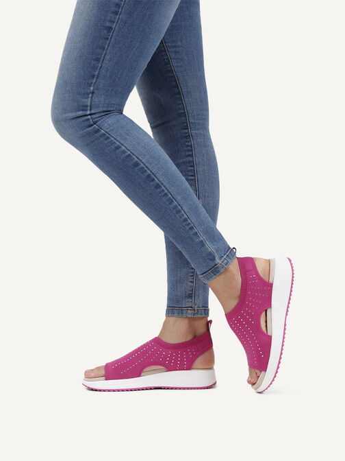 Sandale, PINK KNIT, hi-res