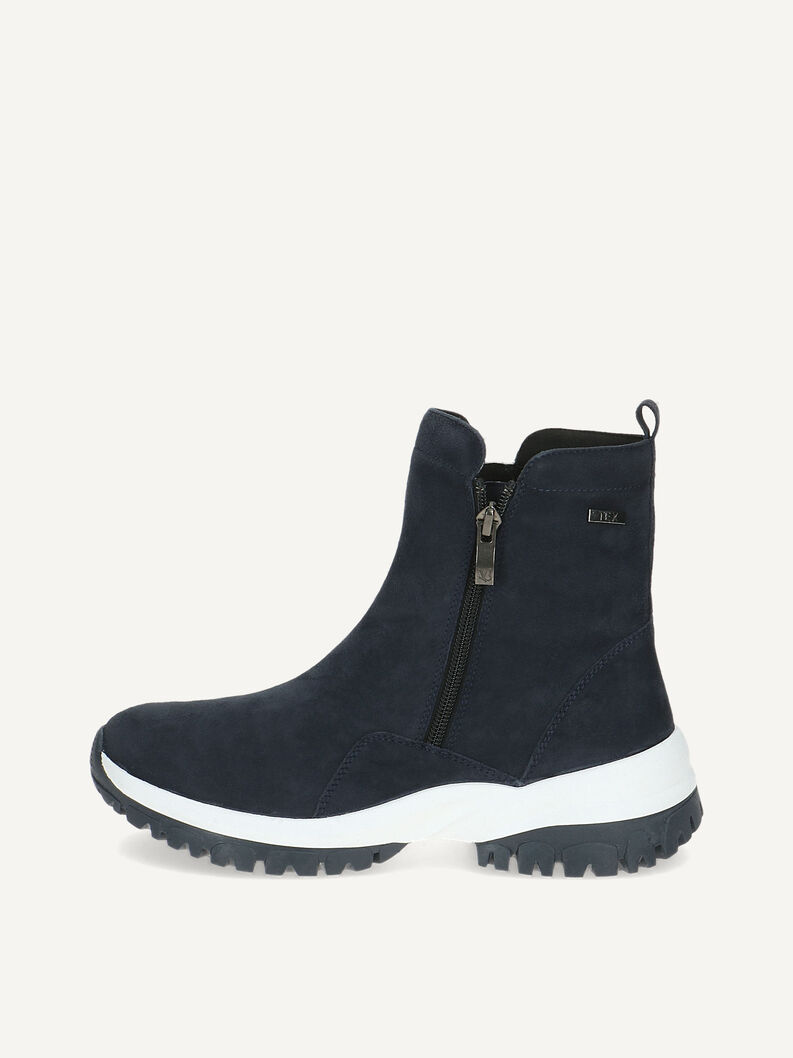 Lederstiefelette - blau Warmfutter, OCEAN SUEDE, hi-res