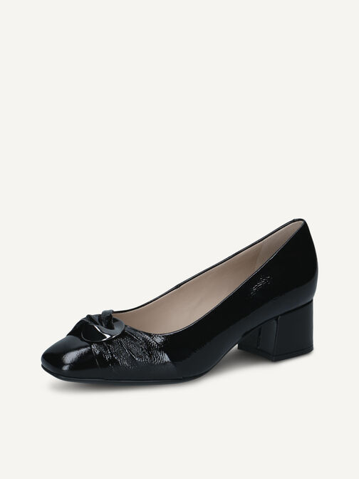 Pumps, BLACK NAPLAK, hi-res