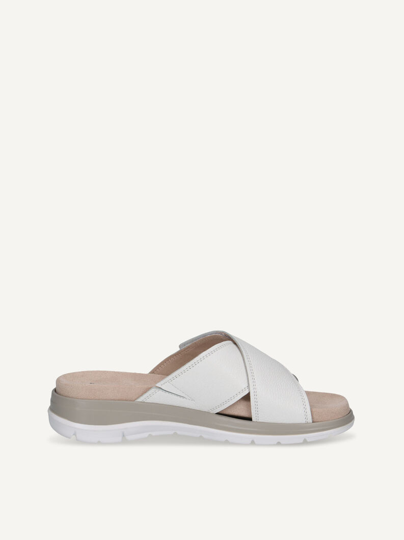 Slipper, WHITE NAPPA, hi-res