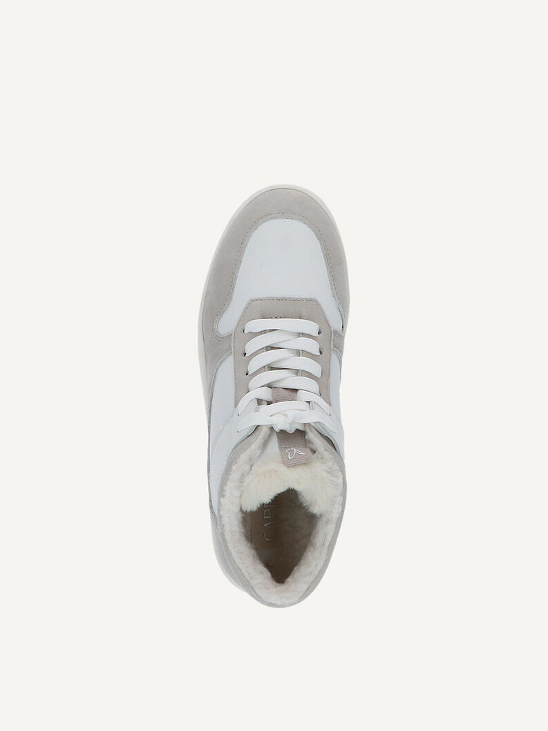 Lederstiefelette - grau Warmfutter, LT.GREY/WHITE, hi-res