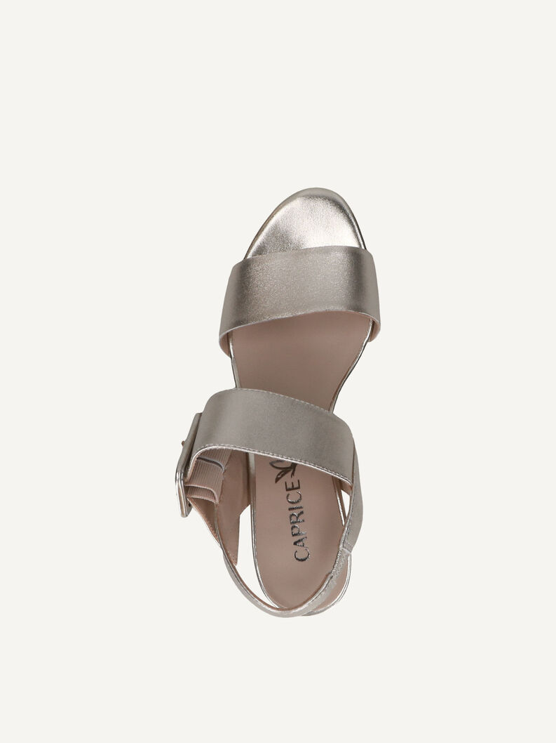 Sandalette, LT.GOLD METAL., hi-res
