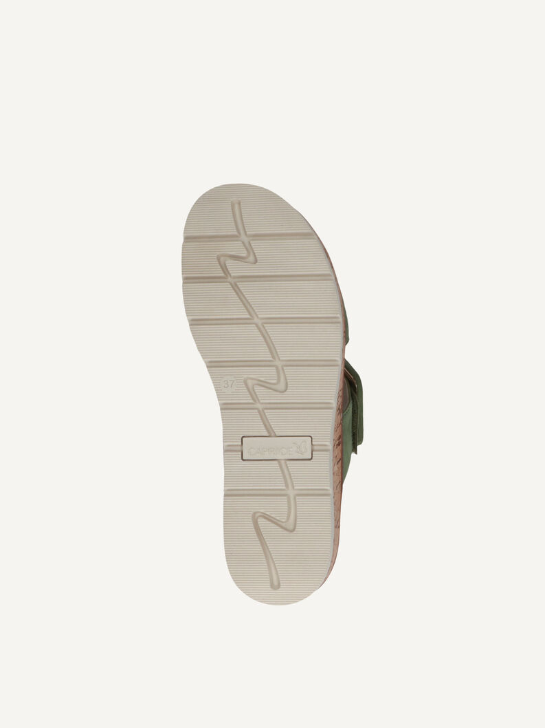 Slipper, GREEN SUEDE, hi-res