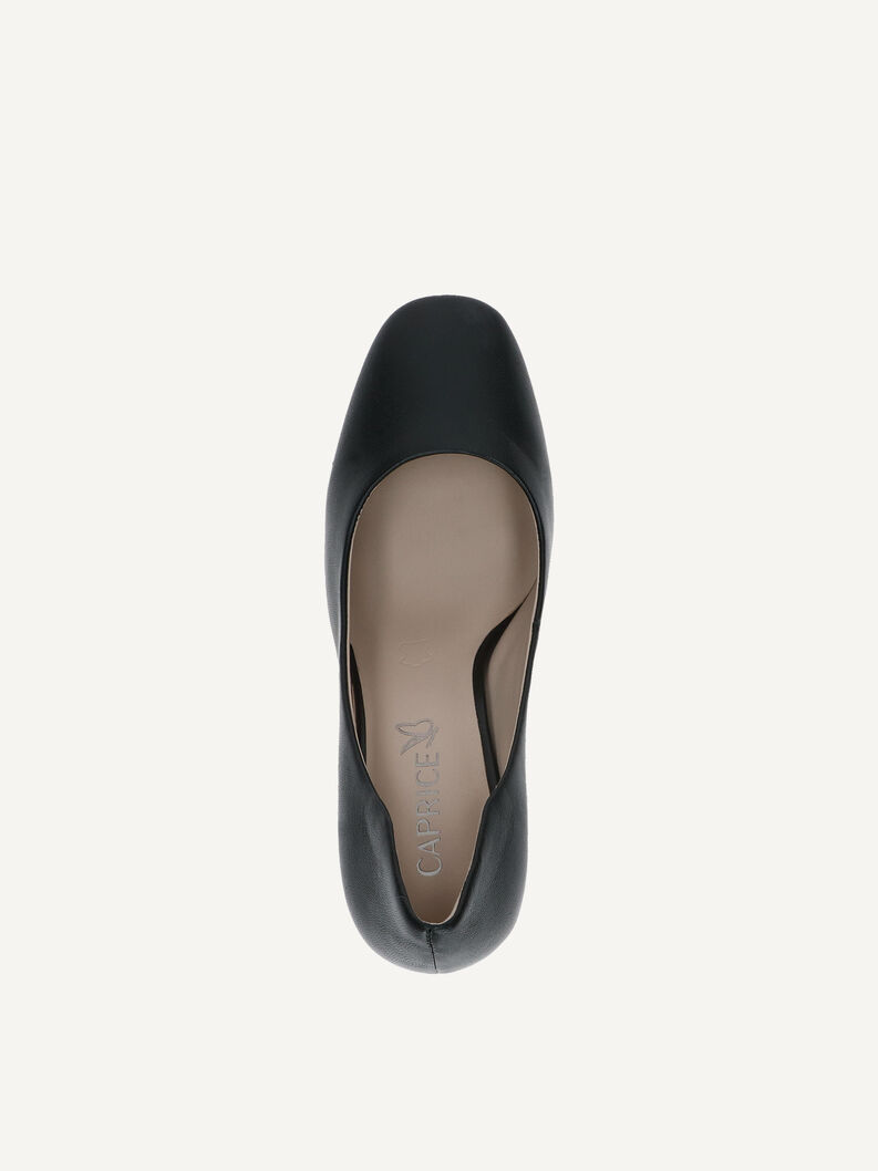 Lederpumps - schwarz, BLACK NAPPA, hi-res