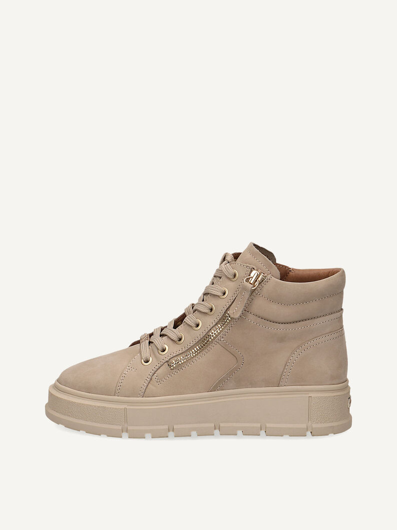 Lederstiefelette - braun, MUD NUBUC, hi-res