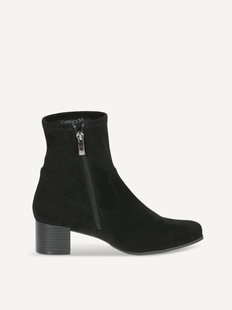 Stiefelette - schwarz, BLACK STRETCH, hi-res