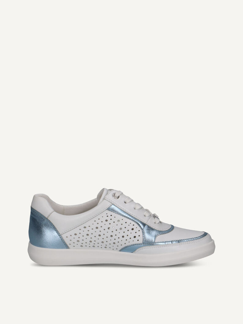 Sneaker, WHITE/LT.BLUE, hi-res