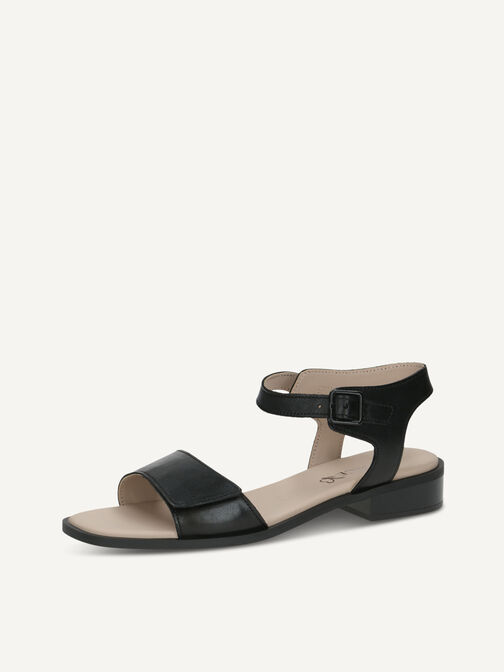 Sandalette, BLACK NAPPA, hi-res