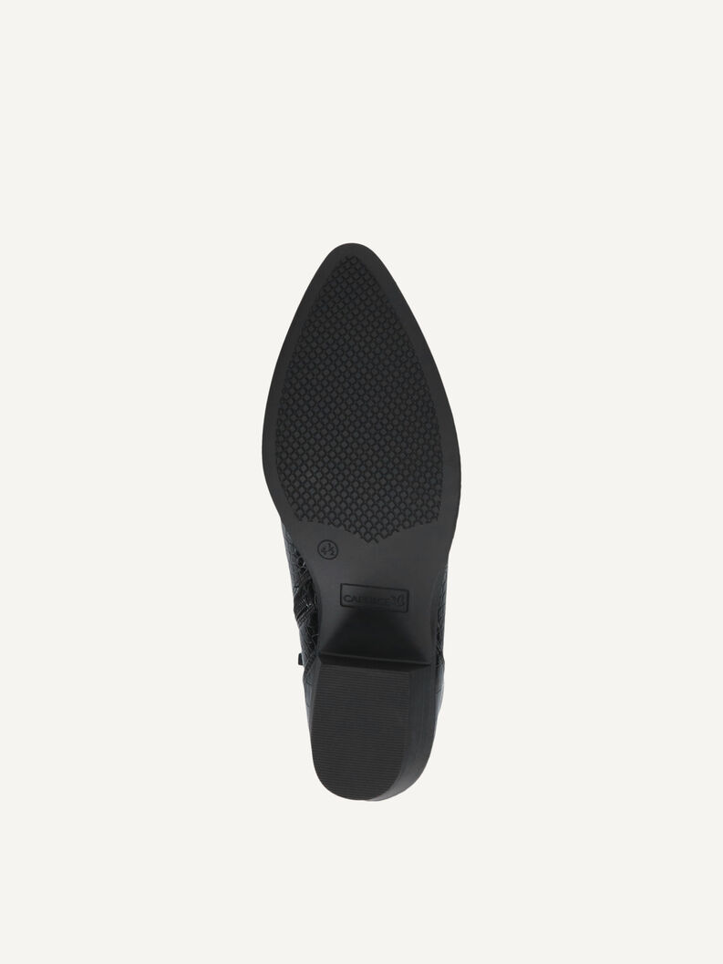 Stiefelette, BLK CROCO STR, hi-res