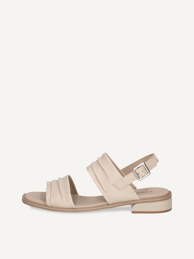 Ledersandale - weiß, OFFWHITE SOFT, hi-res