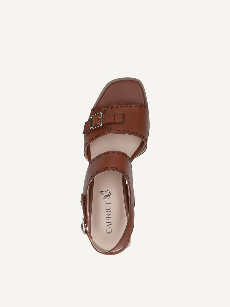 Sandalette, COGNAC NAPPA, hi-res