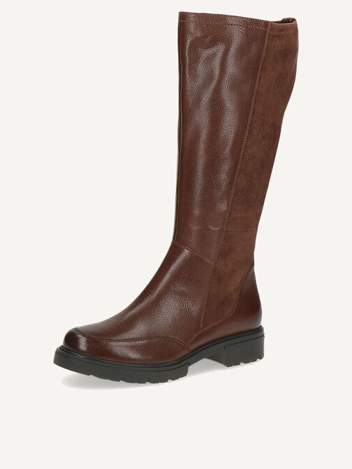 Lederstiefel - braun, NUT COMB, hi-res