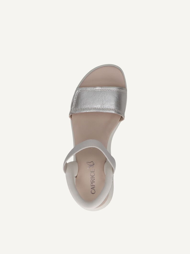 Sandale, PLATIN METAL., hi-res