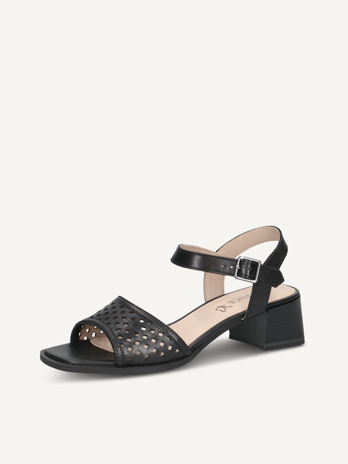 Sandalette, BLACK NAPPA, hi-res