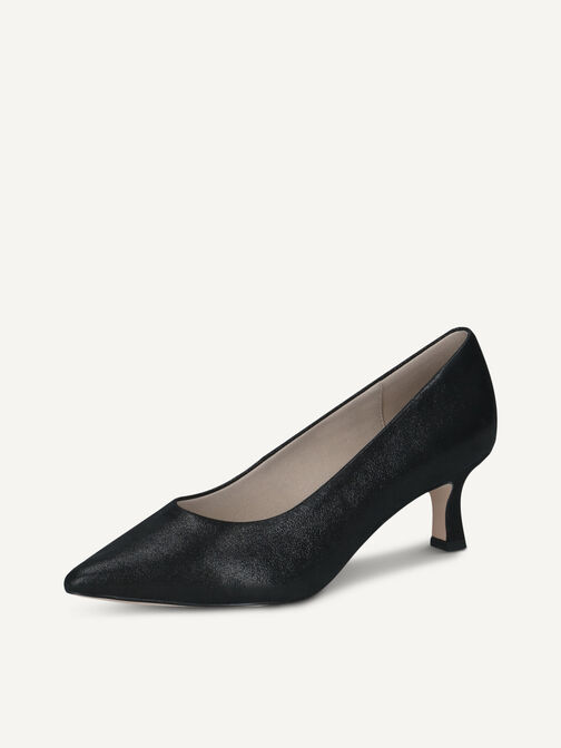 Pumps, BLACK METALLIC, hi-res