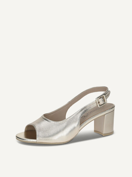 Sandalette, LT.GOLD METAL., hi-res