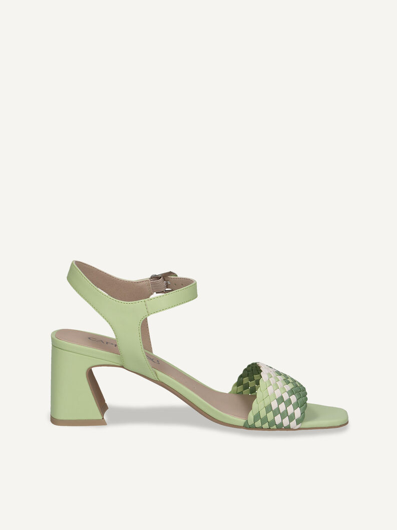 Sandalette - grün, GREEN COMB, hi-res